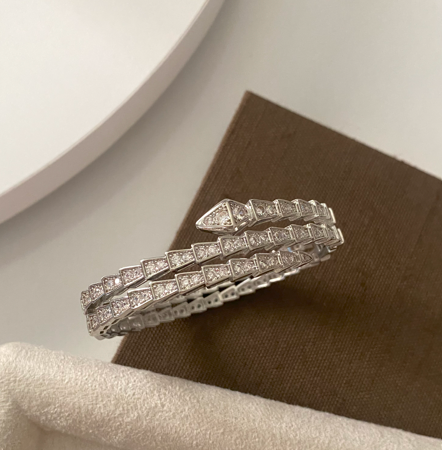 Crown Silver Kelepçe