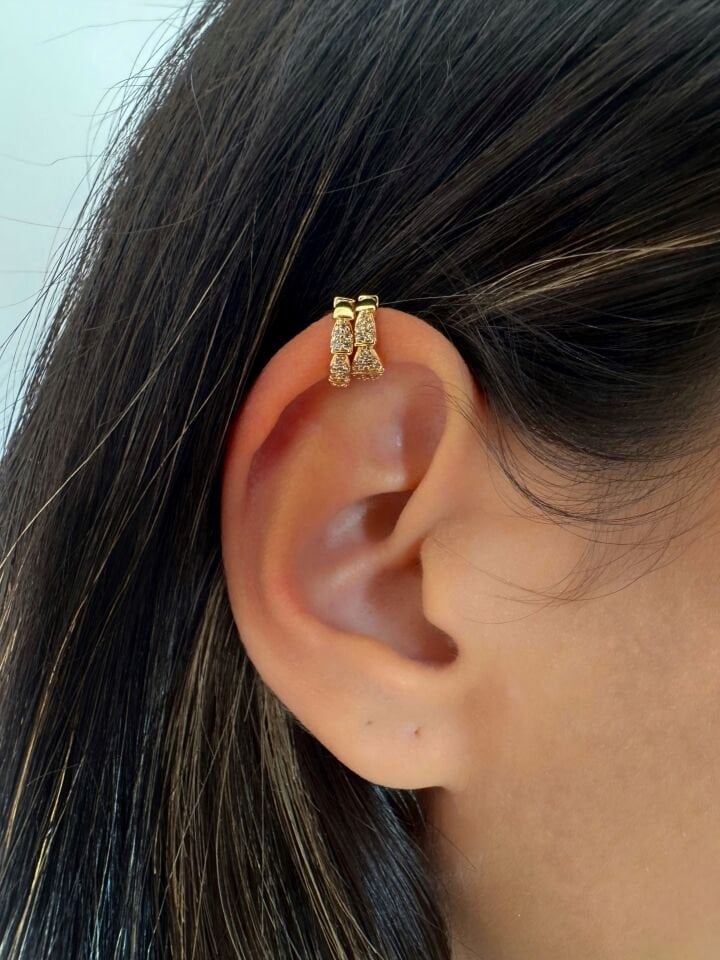 Kıkırdak Sarmal Earcuff