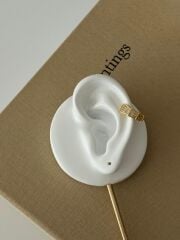 Üçlü Şerit Taşlı Earcuff