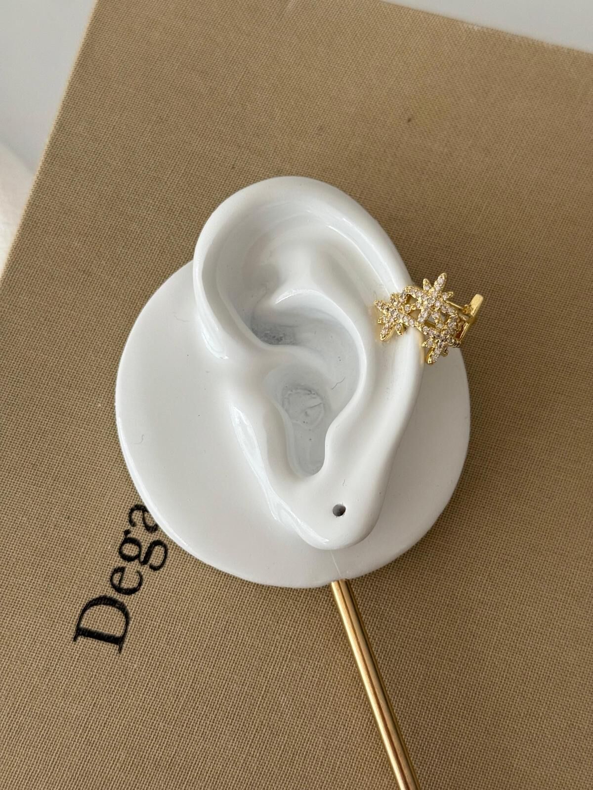 Üçlü Yıldız Model Earcuff