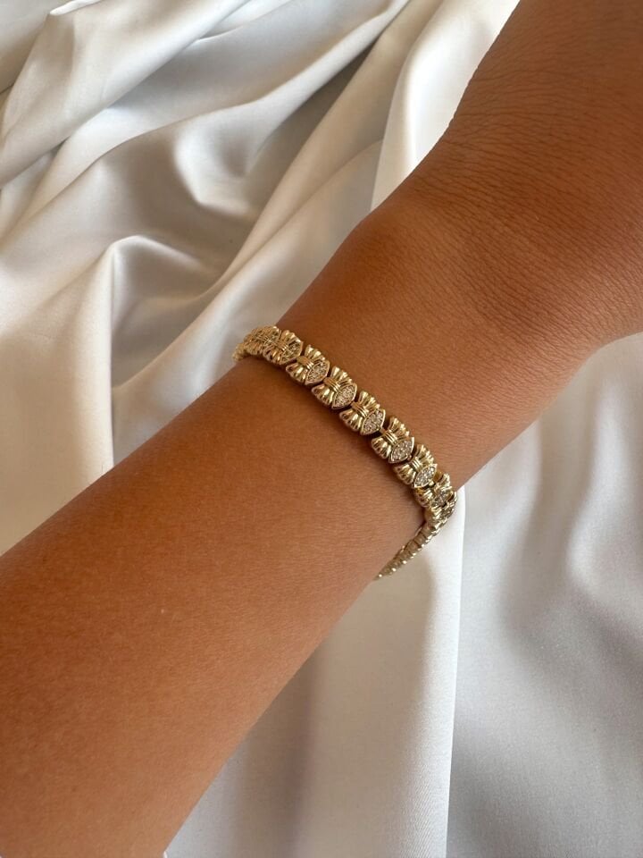 Fiyonk Taşlı Bileklik