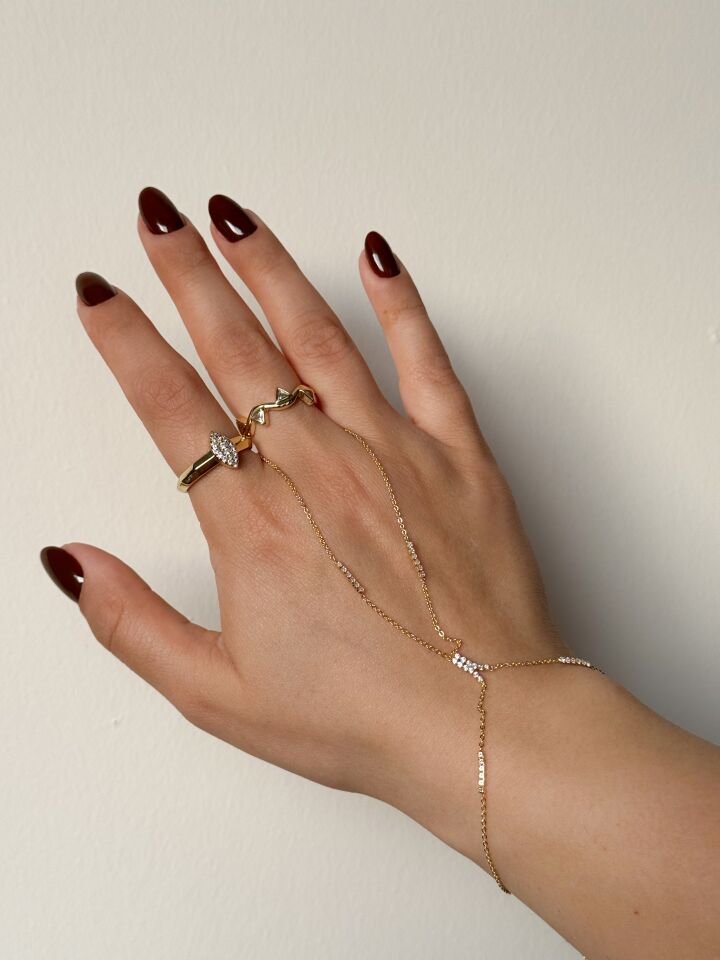 Mini Taş Detaylı Şahmeran