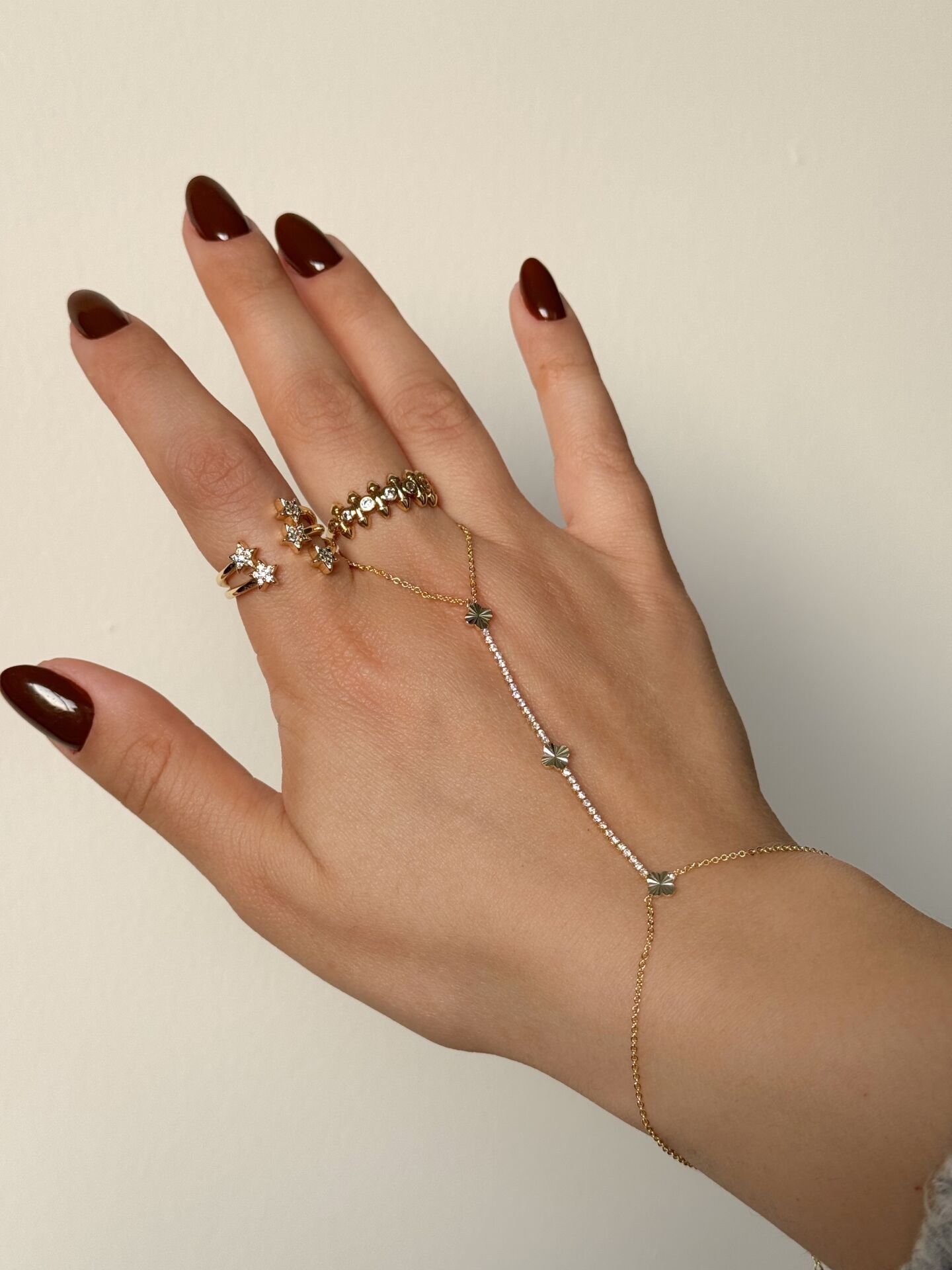 Mini Yonca Taşlı Şahmeran