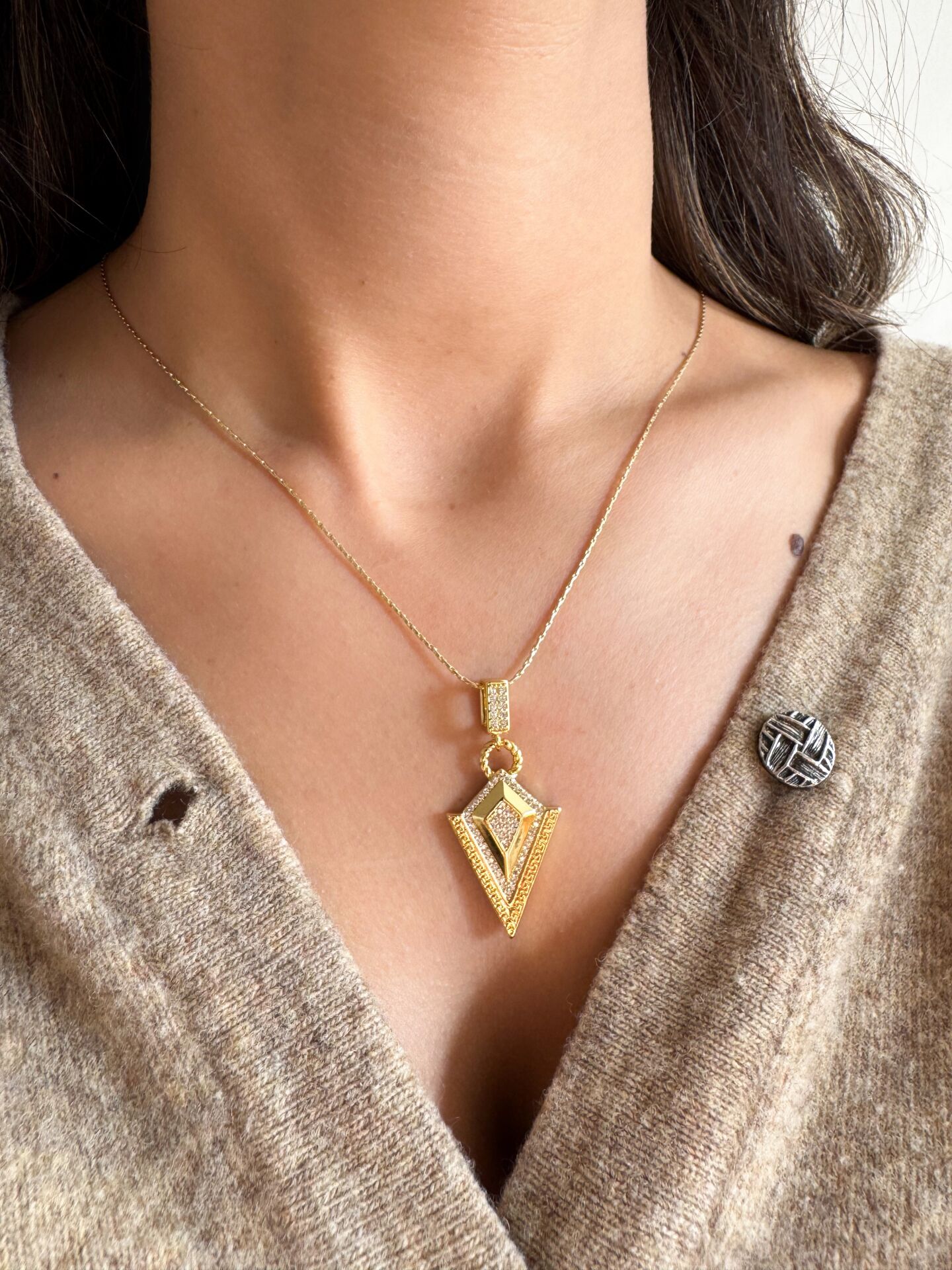 Vintage Tasarım Kolye