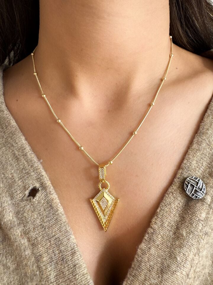 Vintage Tasarım Kolye