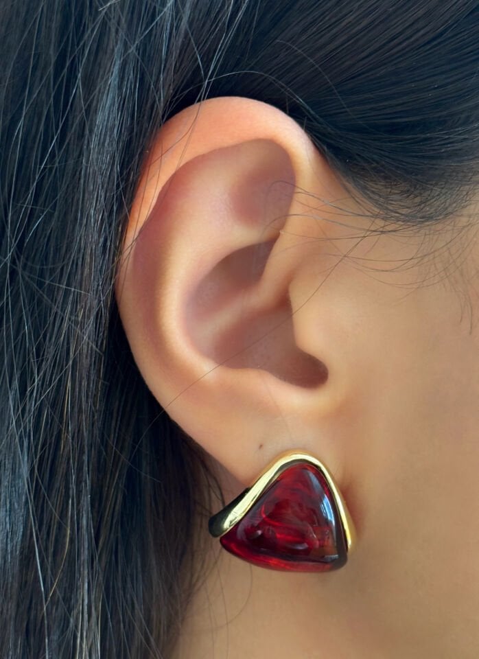 Kırmızı Rüya Küpe