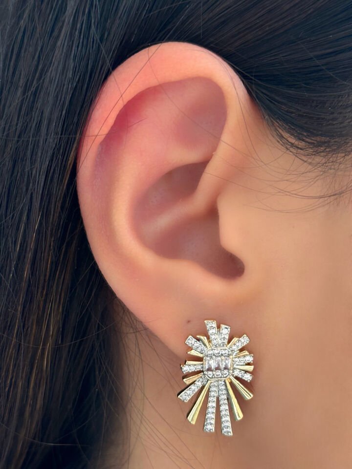 Baget Tasarım Küpe