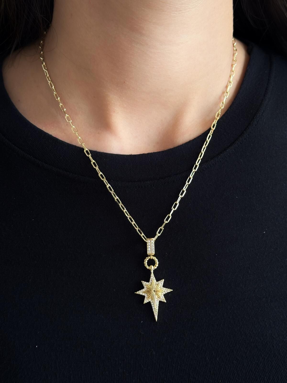 Kutup Yıldızı Kolye