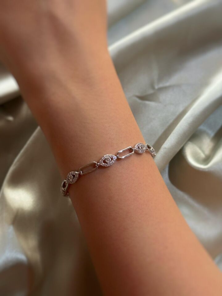 Silver Göz Bileklik