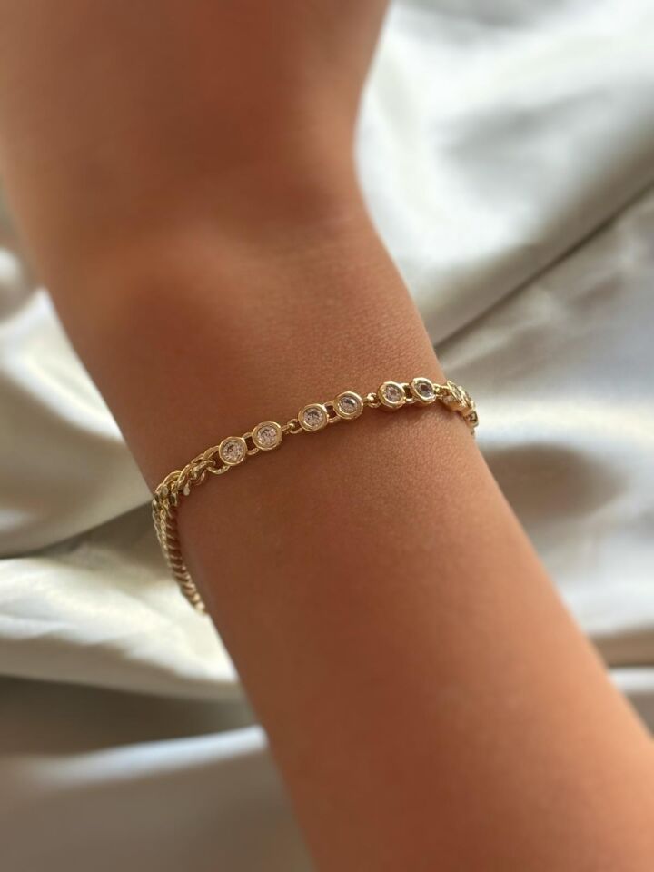 Çift Taşlı Bileklik