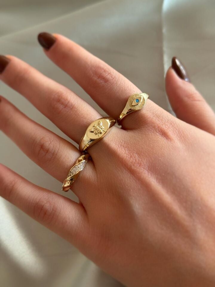 Göz Detaylı Yüzük