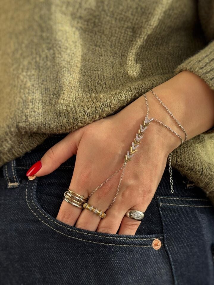 Zikzak Detaylı Şahmeran