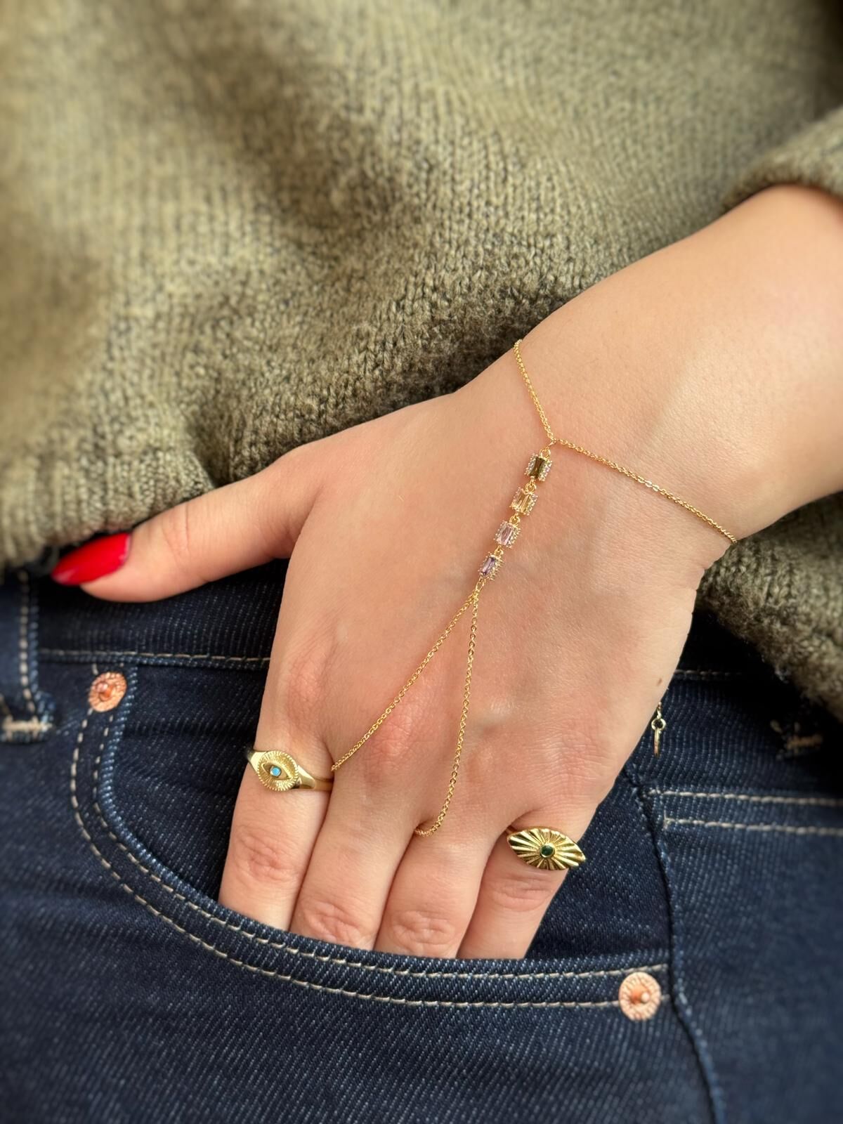 Minimal Gold Şahmeran