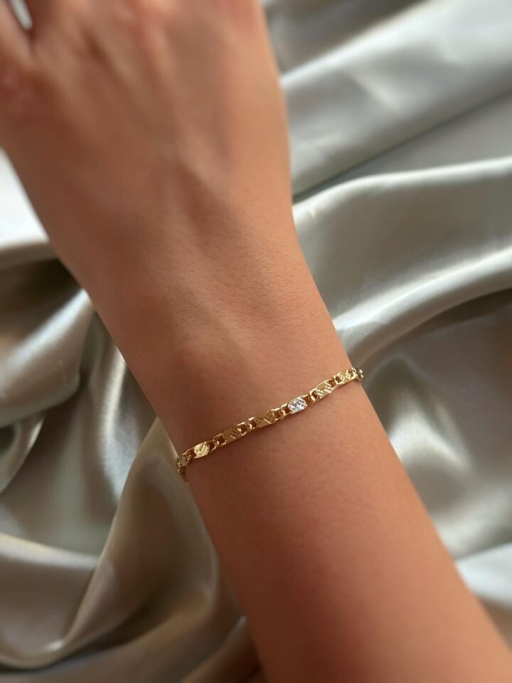 İnce Künye Bileklik