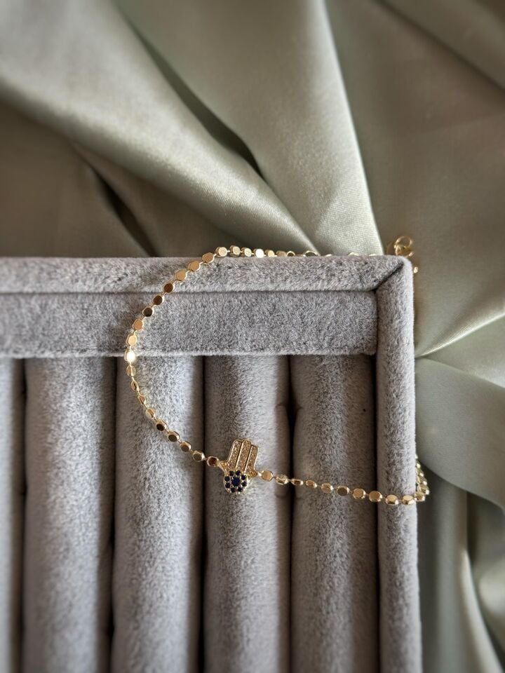 İnce El Sembollü Bileklik