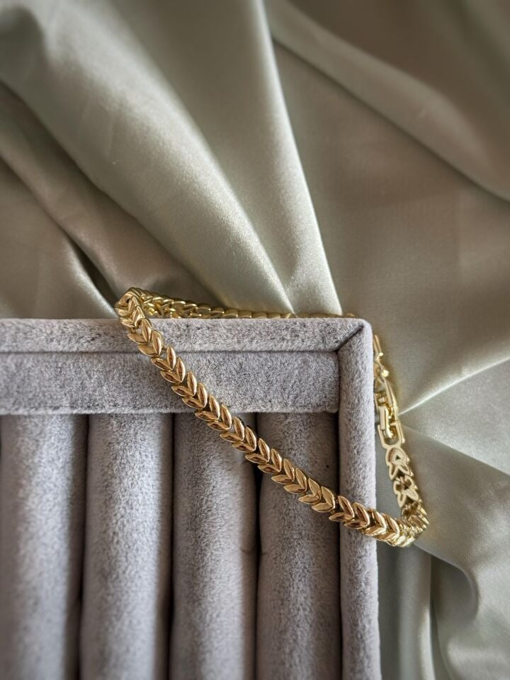 Sıralı Yaprak Bileklik