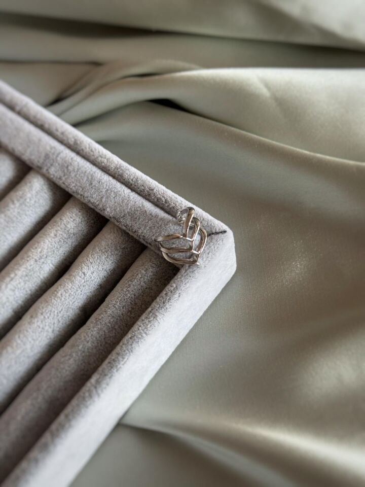 Silver Sıralı Earcuff